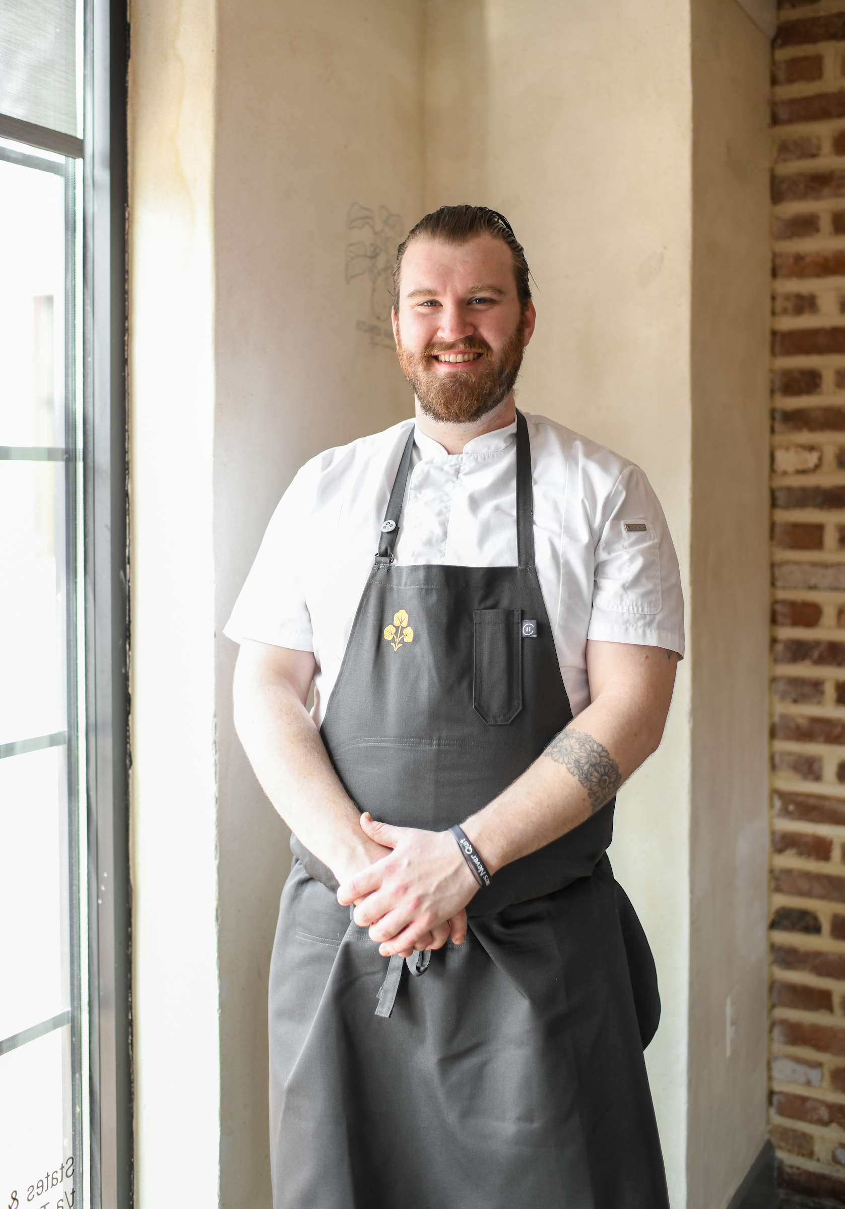 Tim Buell, a chef at Chatham Vineyards